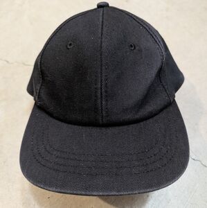 DUER Black Men's Hat Faded Adjustable Strap Back